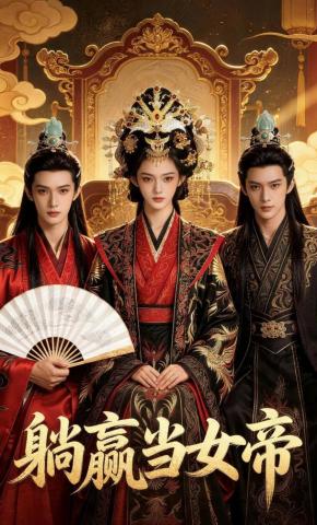 短剧《躺赢当女帝》海报