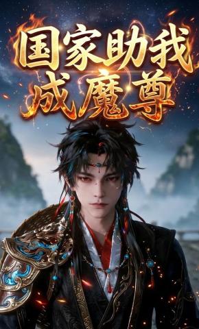 短剧《国家助我成魔尊》海报