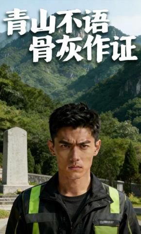短剧《青山不语骨灰作证》海报