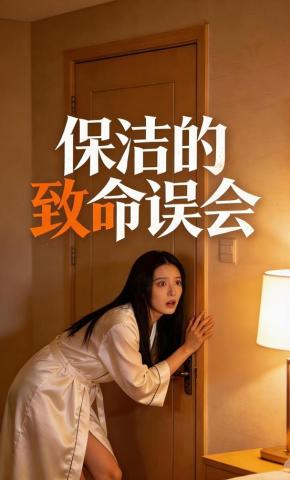 短剧《保洁的致命误会》海报