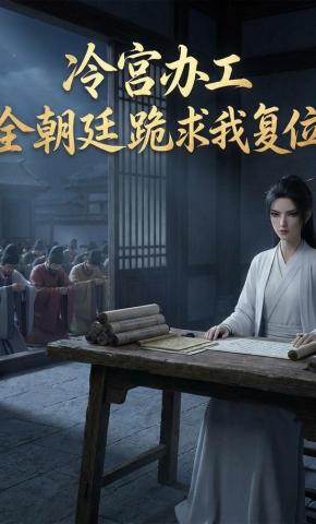 短剧《冷宫办工：全朝廷跪求我复位》海报