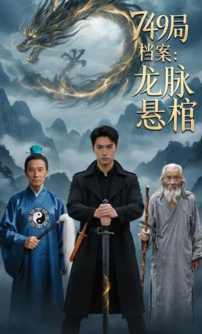 短剧《749局档案：龙脉悬棺》海报