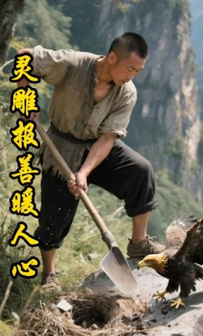 短剧《灵雕报善暖人心》海报