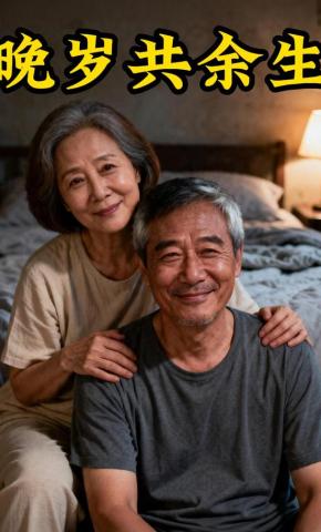 短剧《晚岁共余生》海报