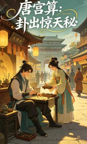 短剧《唐宫算：卦出惊天秘》海报