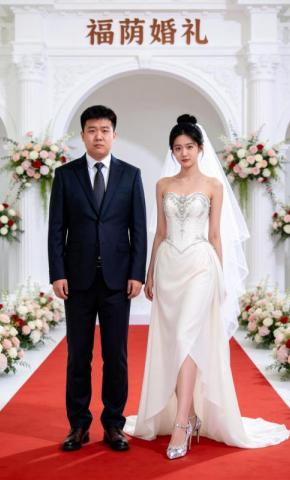 短剧《福荫婚礼》海报