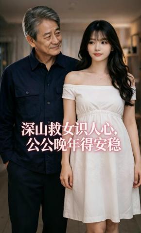 短剧《深山救女识人心，公公晚年得安稳》海报