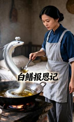 短剧《白鳝报恩记》海报