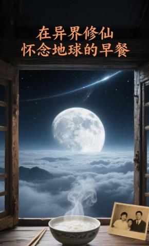 短剧《在异界修仙，怀念地球的早餐》海报