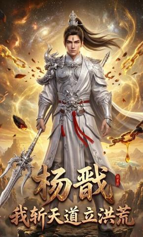 短剧《杨戬：我斩天道立洪荒》海报