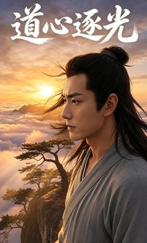 短剧《道心逐光》海报