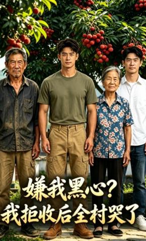 短剧《嫌我黑心？我拒收后全村哭了》海报