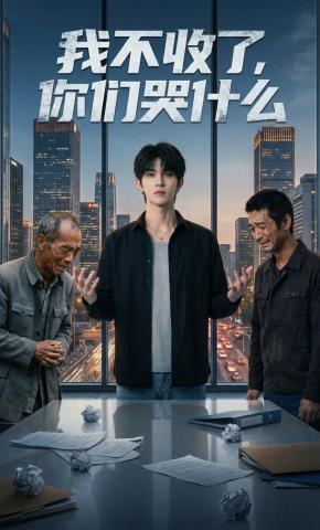 短剧《我不收了，你们哭什么》海报