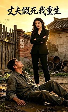 短剧《丈夫假死我重生》海报
