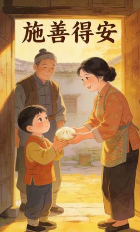 短剧《施善得安》海报