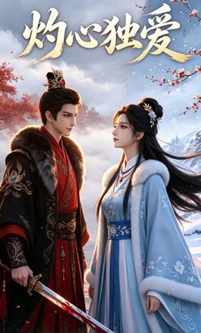 短剧《灼心独爱》海报