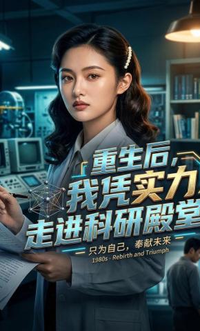 短剧《重生后，我凭实力走进科研殿堂》海报