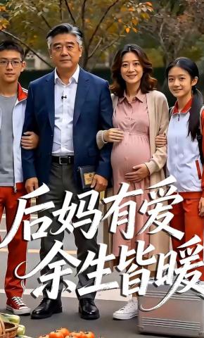 短剧《后妈有爱余生皆暖》海报