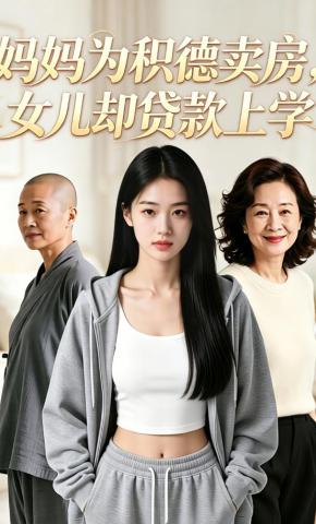 短剧《妈妈为积德卖房，女儿却贷款上学》海报