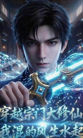 短剧《穿越宗门大修仙，我混的风生水起》海报