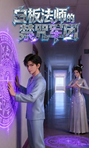 短剧《白板法师的禁咒军团》海报