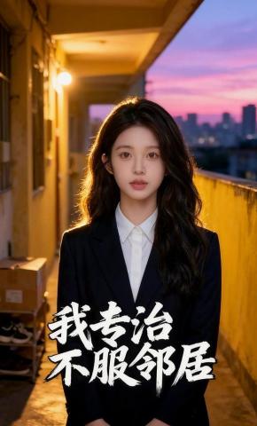 短剧《我专治不服邻居》海报