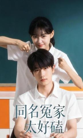 短剧《同名冤家太好磕》海报