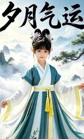 短剧《夕月气运》海报