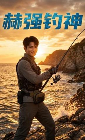 短剧《赫强钓神》海报