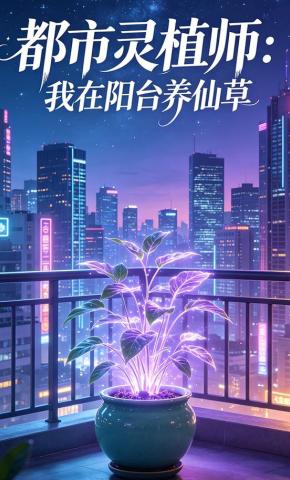 短剧《都市灵植师：我在阳台养仙草》海报