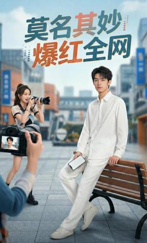 短剧《莫名其妙爆红全网》海报