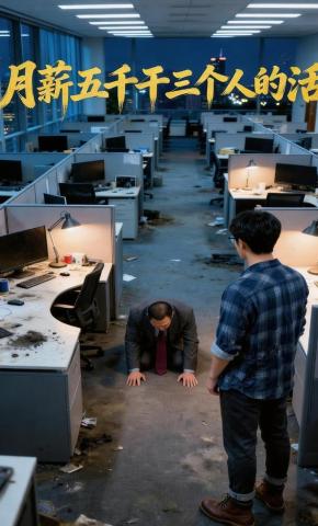 短剧《月薪五千干三个人的活》海报