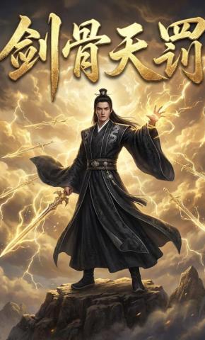 短剧《剑骨天罚》海报