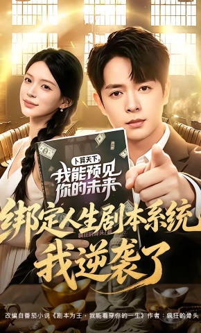 短剧《绑定人生剧本系统，我逆袭了》海报
