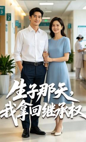 短剧《生子那天，我拿回继承权》海报