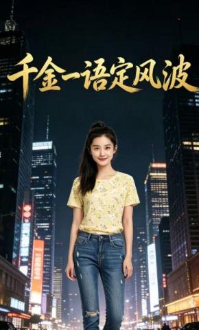 短剧《千金一语定风波》海报