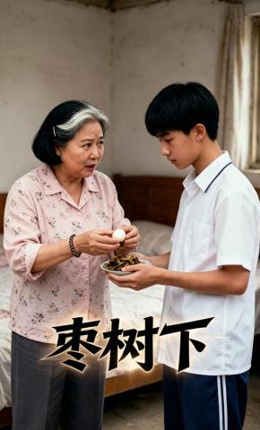 短剧《枣树下》海报