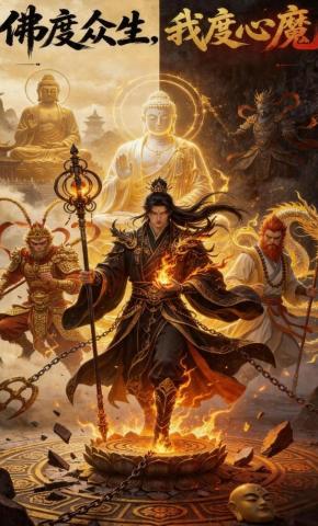 短剧《佛度众生，我度心魔》海报