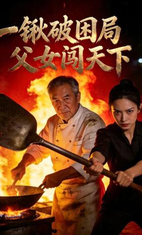 短剧《一锹破困局父女闯天下》海报