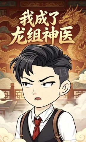 短剧《我成了龙组神医》海报