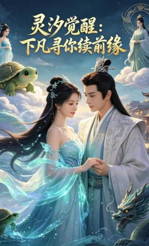 短剧《灵汐觉醒：下凡寻你续前缘》海报