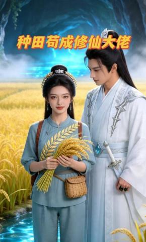 短剧《种田苟成修仙大佬》海报