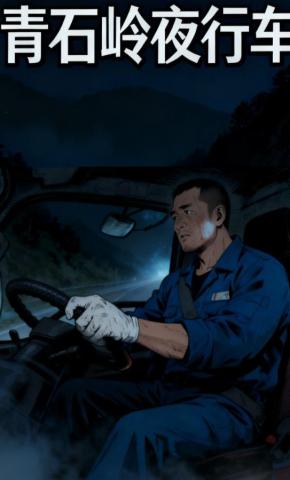 短剧《青石岭夜行车》海报