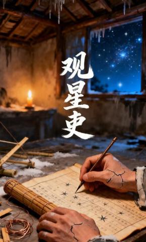 短剧《观星吏》海报