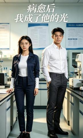 短剧《病愈后，我成了他的光》海报