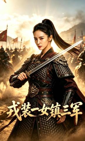 短剧《戎装一女镇三军》海报