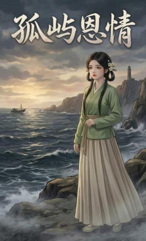 短剧《孤屿恩情》海报