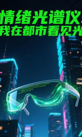 短剧《情绪光谱仪：我在都市看见光》海报