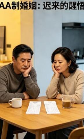 短剧《AA制婚姻：迟来的醒悟》海报