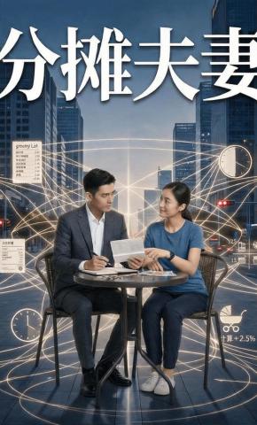 短剧《分摊夫妻》海报